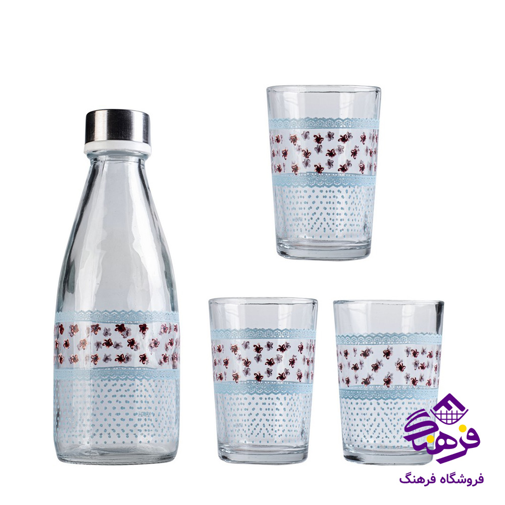بطری و لیوان اکو چاپی پنجره ای کاوه (8دک)