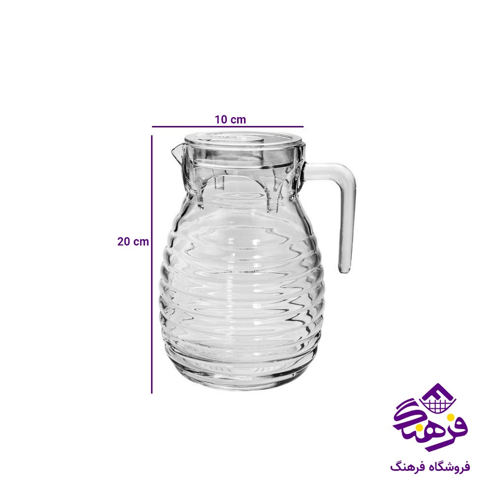 پارچ یخچالی بلور کاوه مدل اتلانتا 