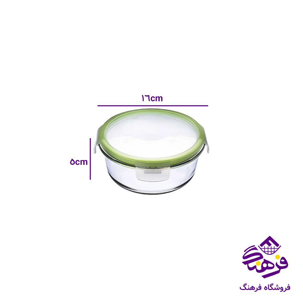 ظرف هلگا2 دربدار فله-(18دک)