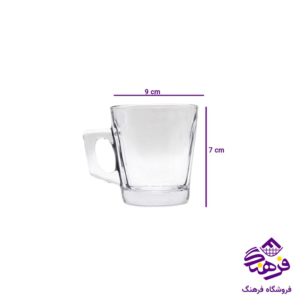 فنجان بلور کاوه مدل کاسپین