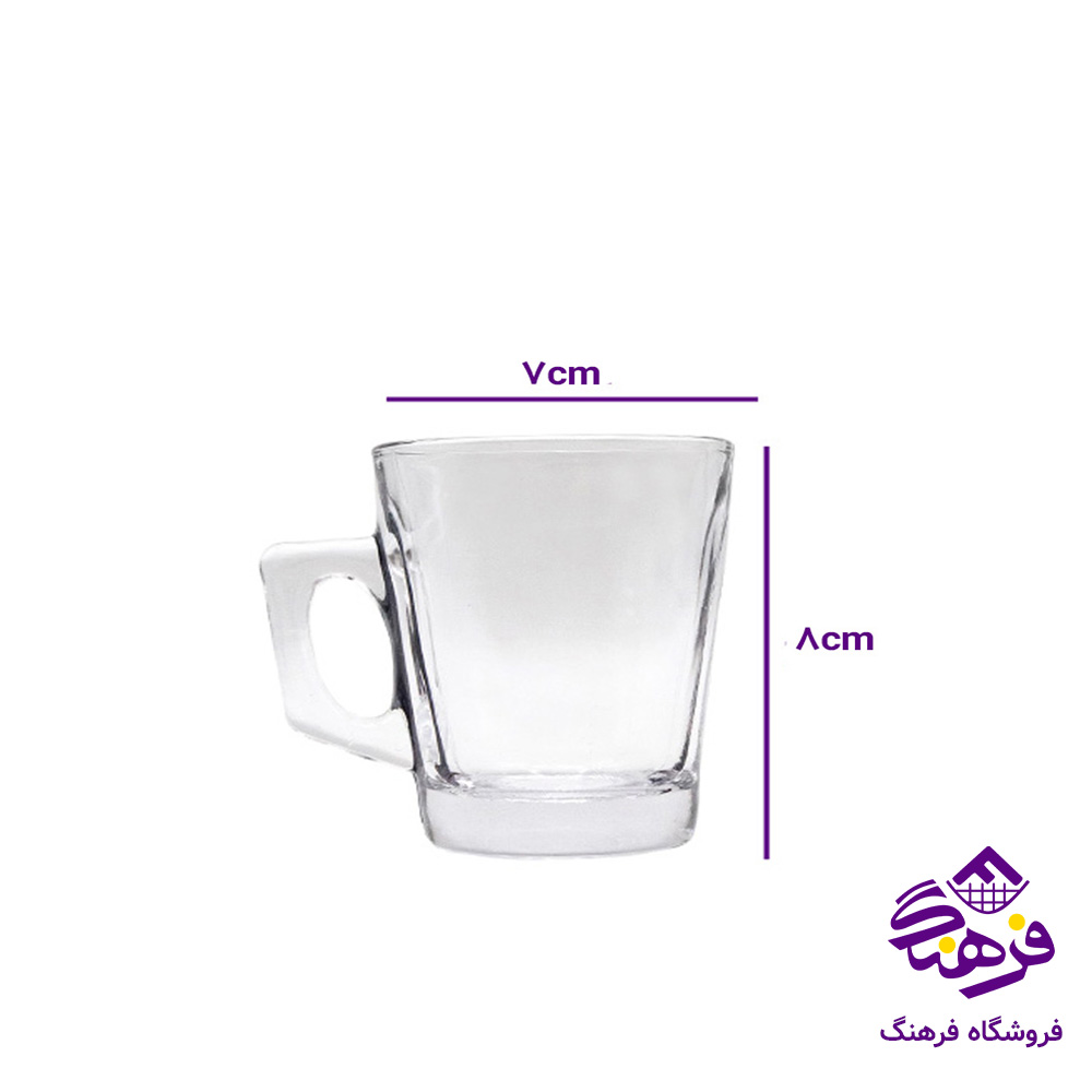 فنجان کاسپین کادو کاوه (6دک)