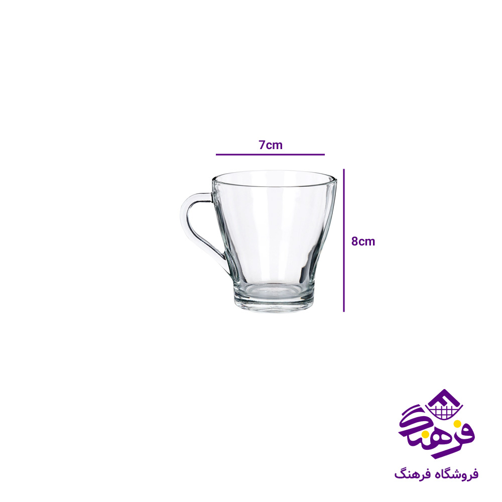 نيم ليوان فلوريدا دسته دار کادو کاوه