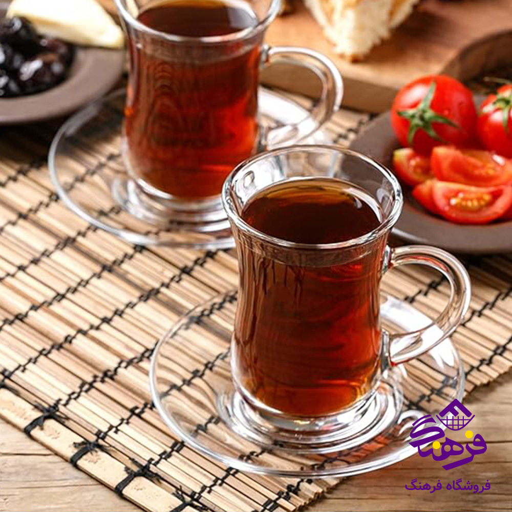 نیم لیوان گلجام دسته دار فله کاوه (36عددی)