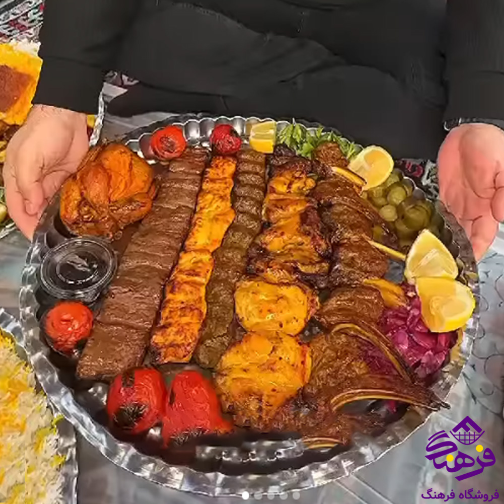 سینی انگشتی 40 سه بعدی