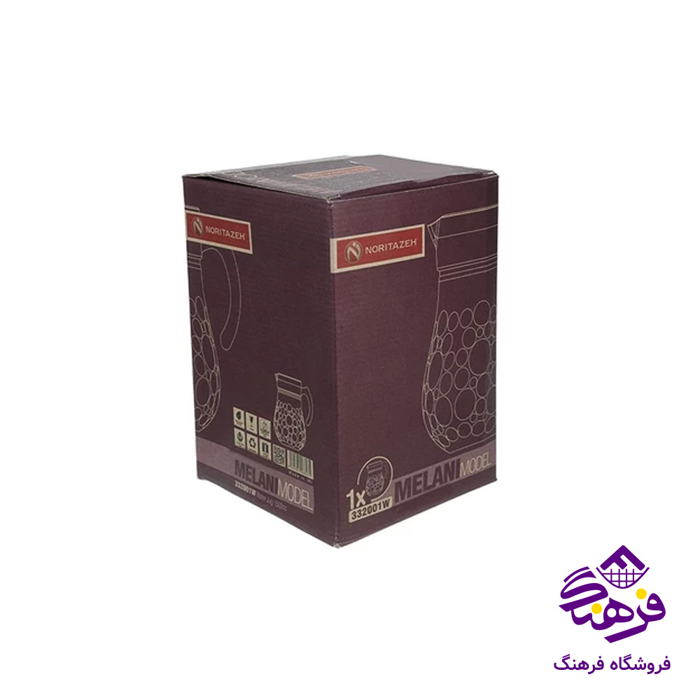 پارچ ملانی دربدار کادو نوری (6دک)
