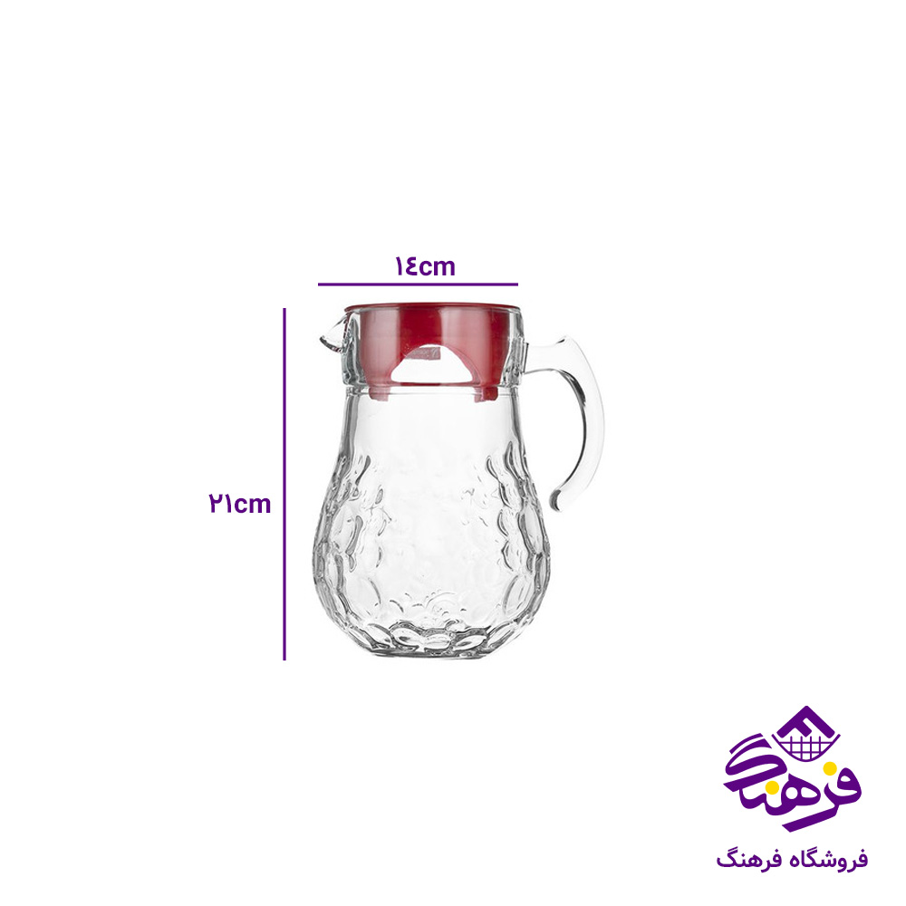 پارچ ملانی دربدار کادو نوری (6دک)