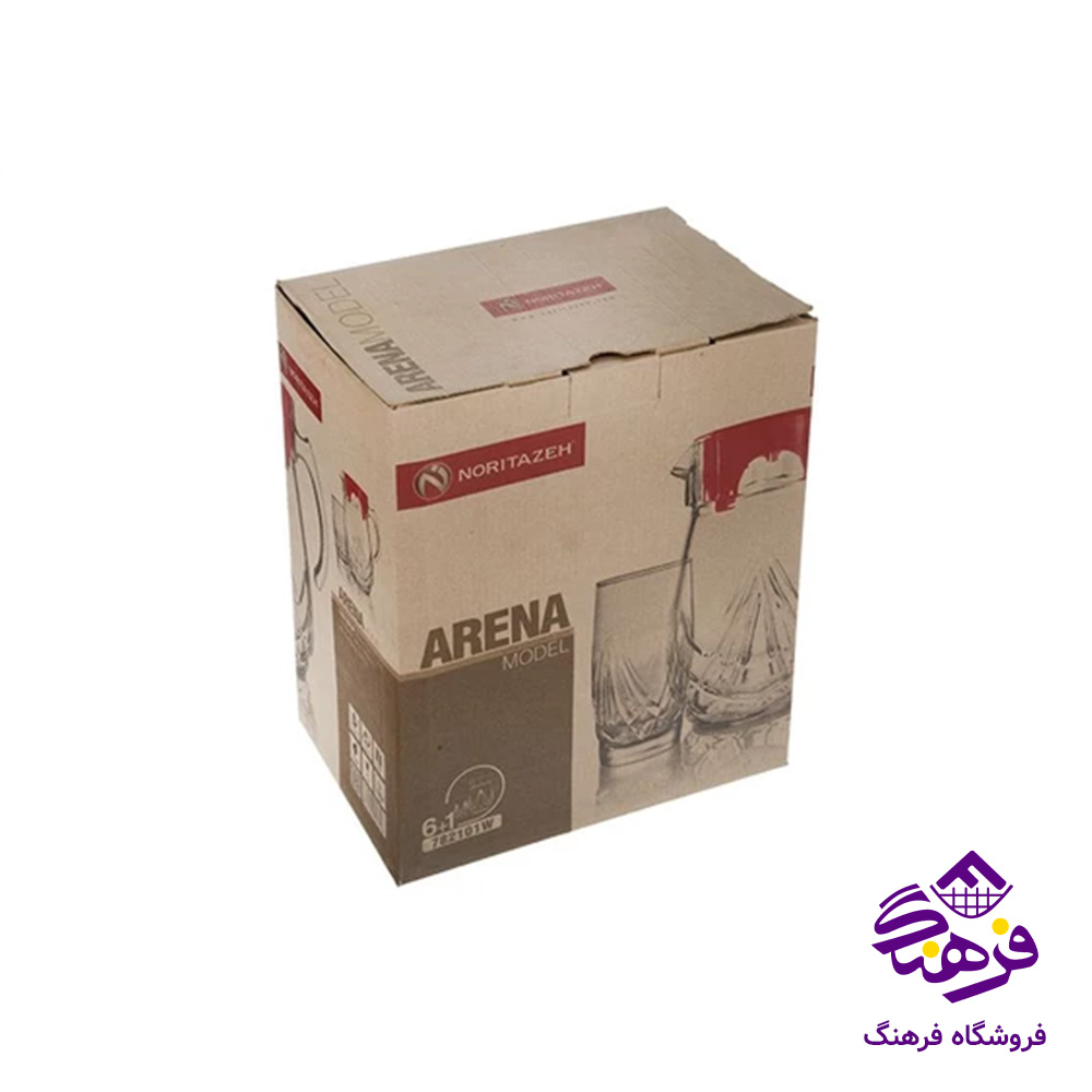 پارچ و لیوان ارنا کادو نوری (4دک)