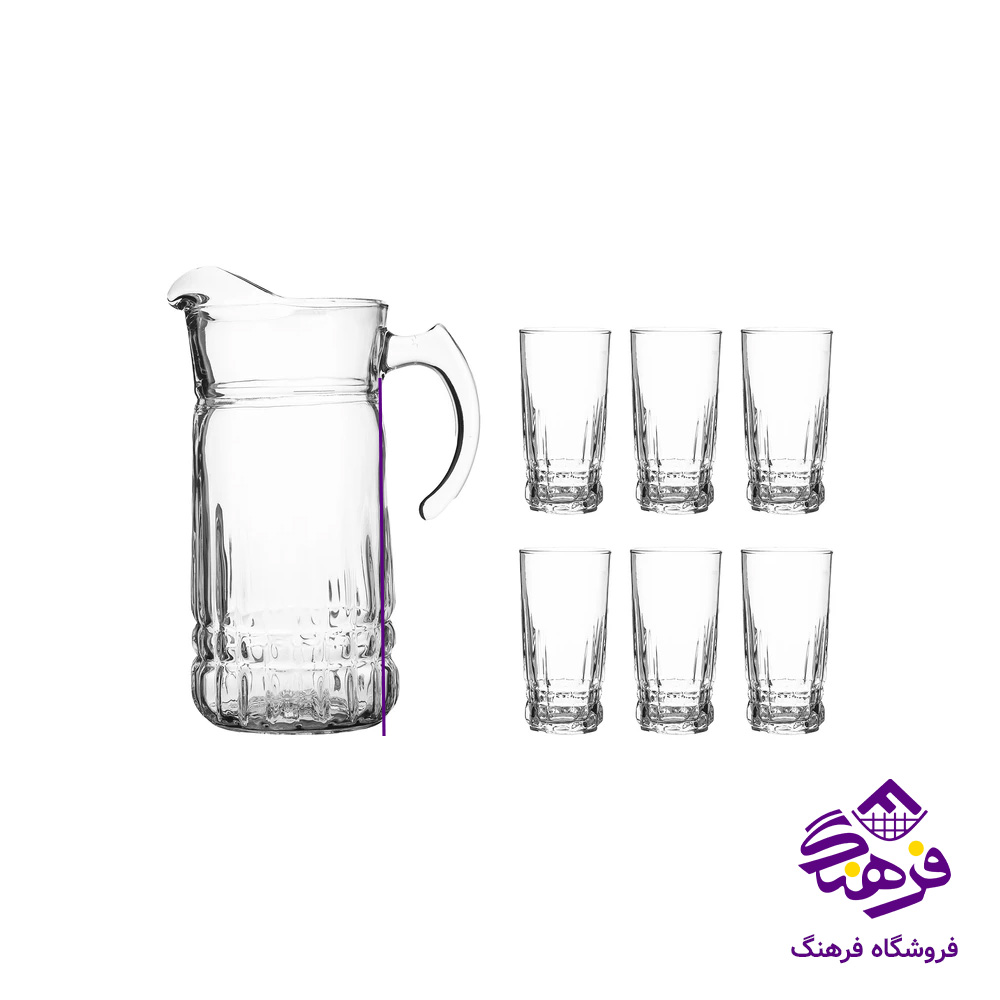 پارچ و لیوان نیوامپایر کادو نوری (4دک)