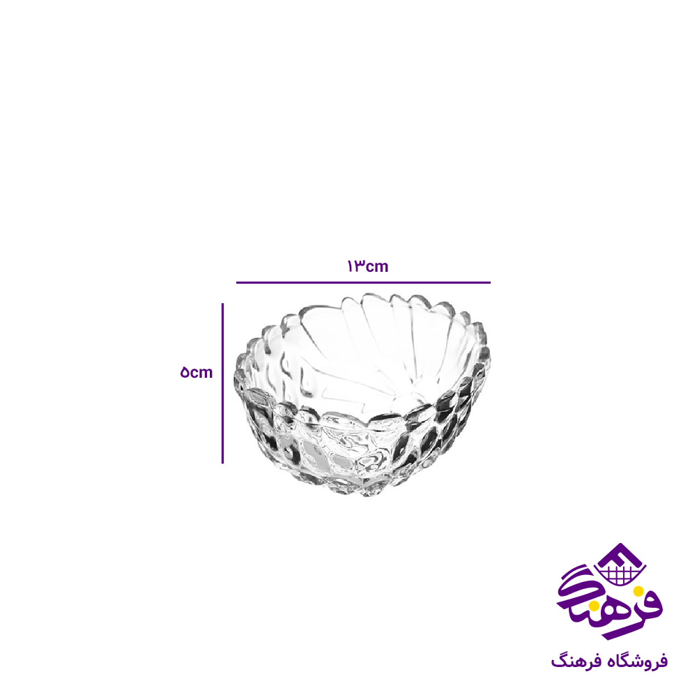 پیاله رویال (اناناس) کادو نوری (8دک)
