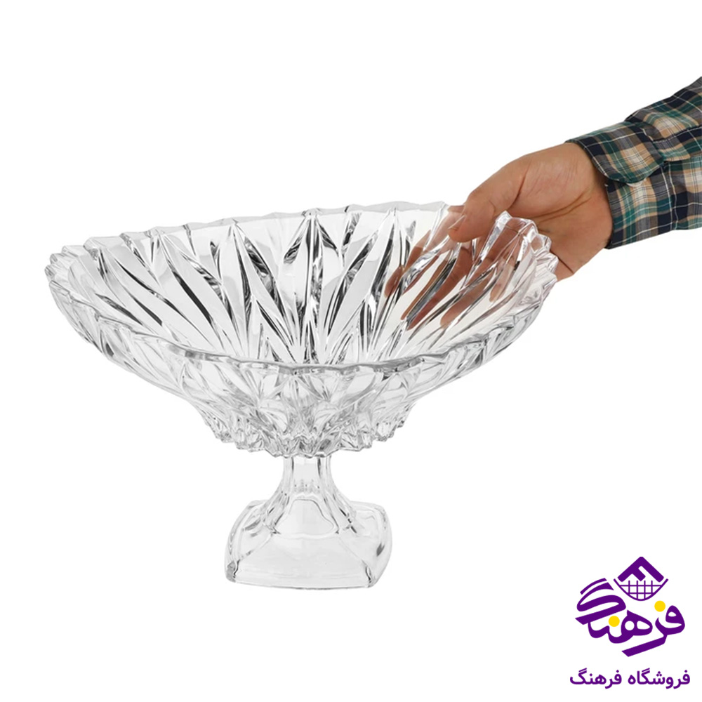 کاسه نیم گود کایا پایه دار کادو نوری 4دک