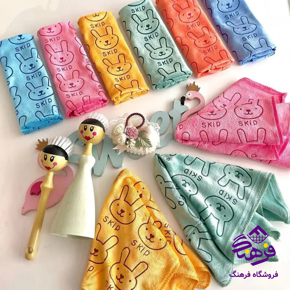 دستمال خرگوش30×30