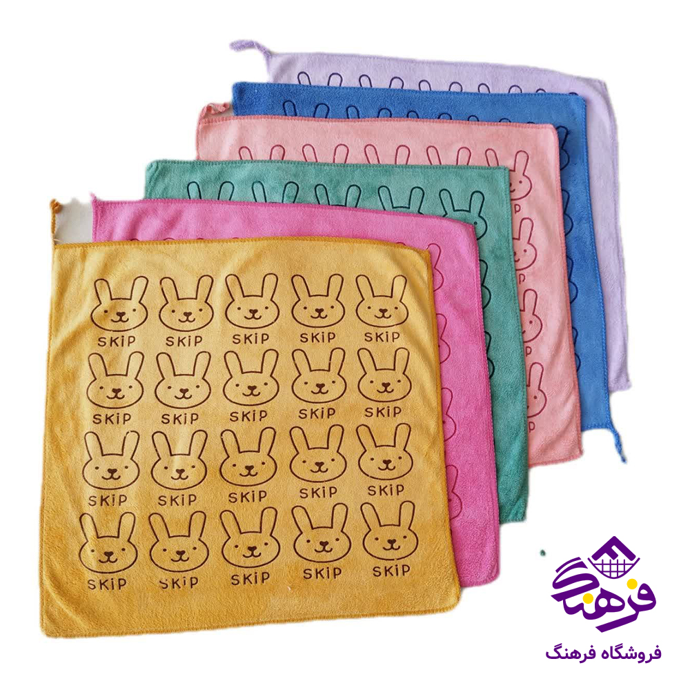 دستمال خرگوش30×30