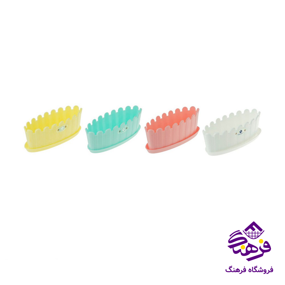 گلدان تاپ بیضی صبا کوچک