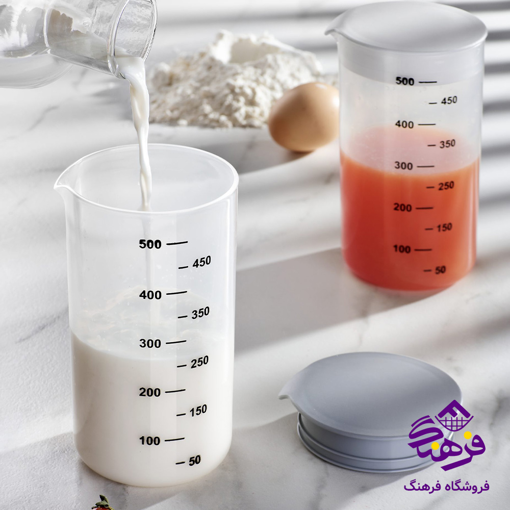 ظرف پیمانه مدرج استوانه ای اریسام