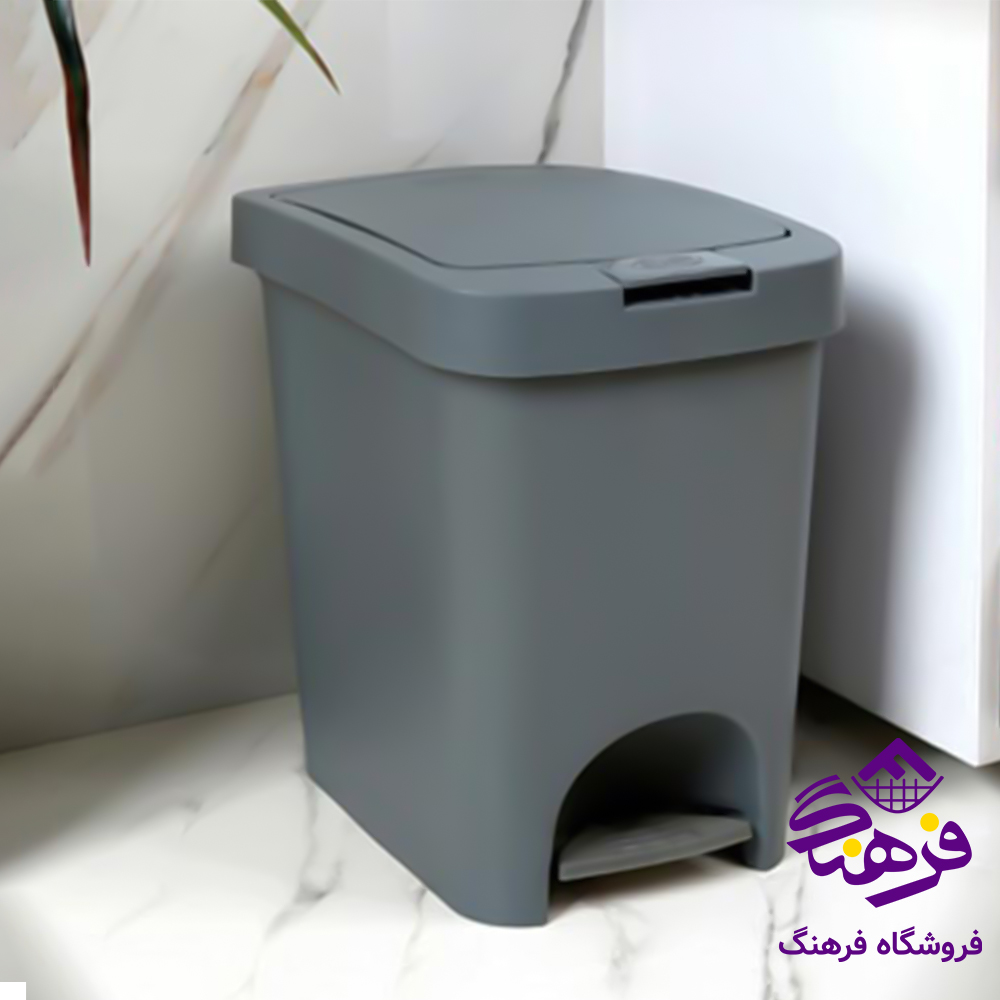 سطل هومکت پدالدار دو درب 10 ليتري