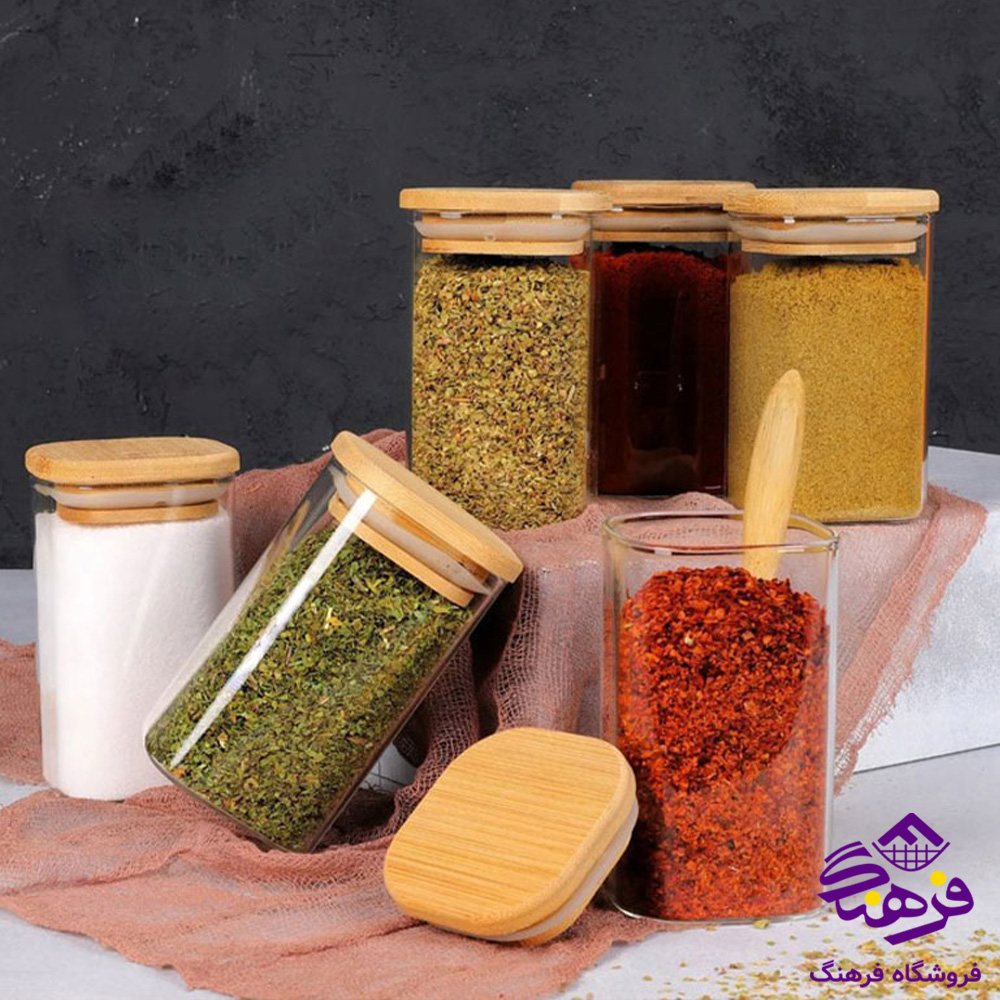 ادويه زيبا کوکونات درب چوبی