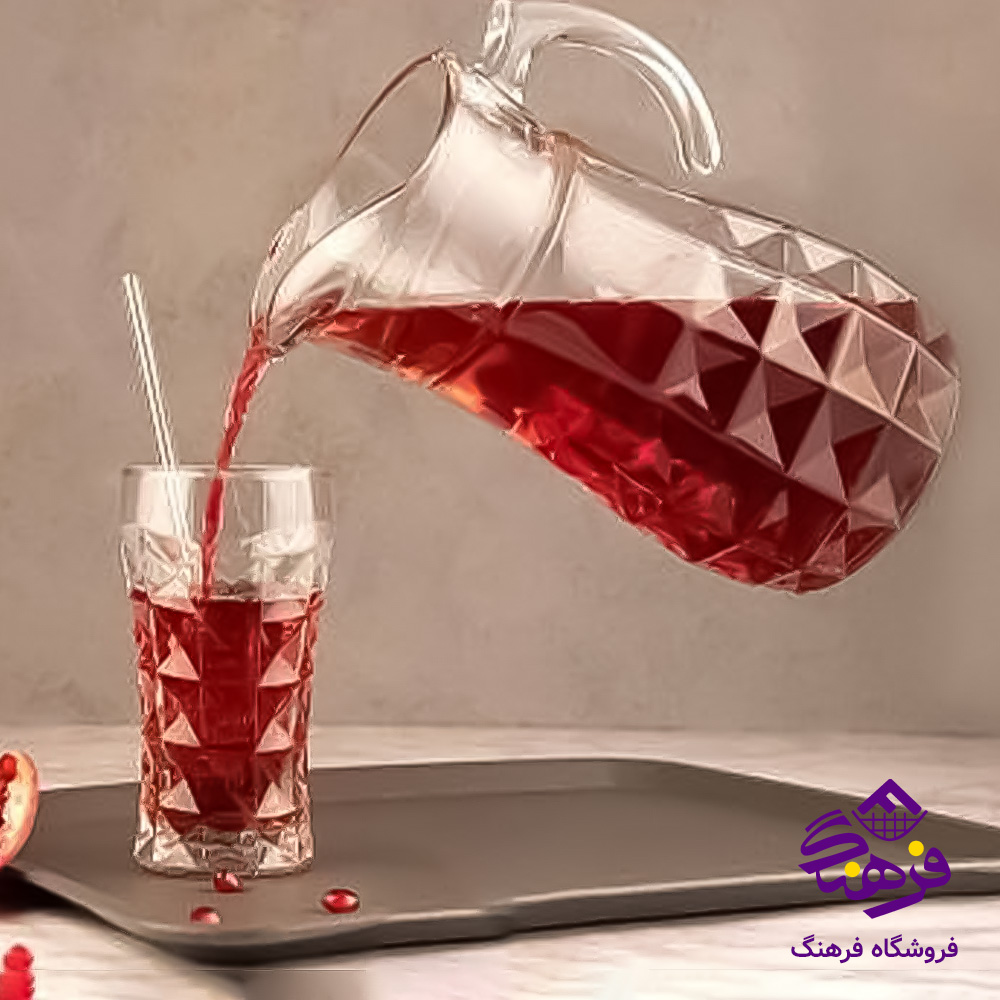 پارچ اکوامارین کادو نوری (6دک)
