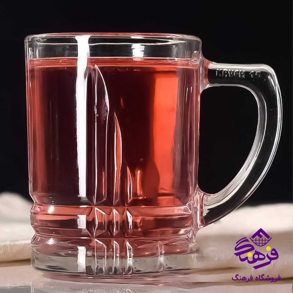 نیم لیوان ملانی دسته دار کادو کاوه (6دک)