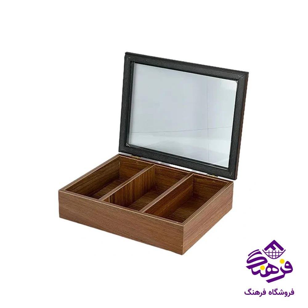 جاقاشق چوبی 3خانه رایکا