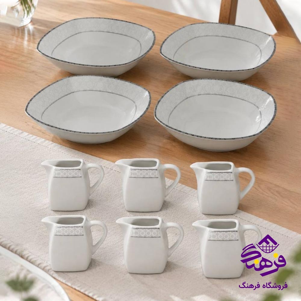 پک سس خوری و سالاد خوری چینی پارس پلاتین 1803