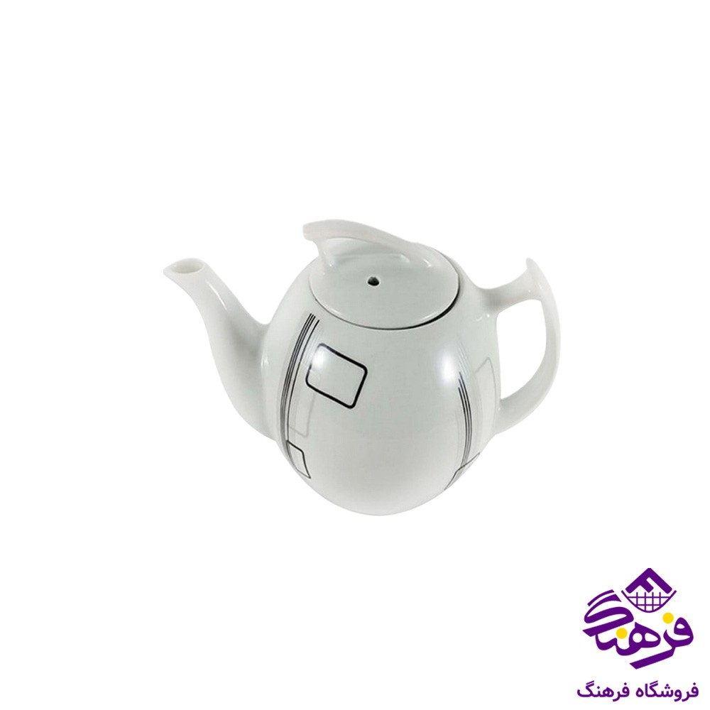 قوری گلدیس کف پهن متوسط 14