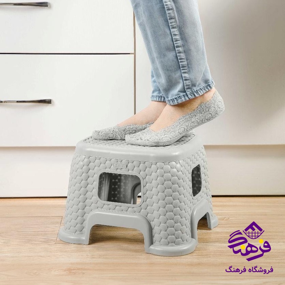 چهارپایه حمام سایز ۲ طرح حصیری ناصر