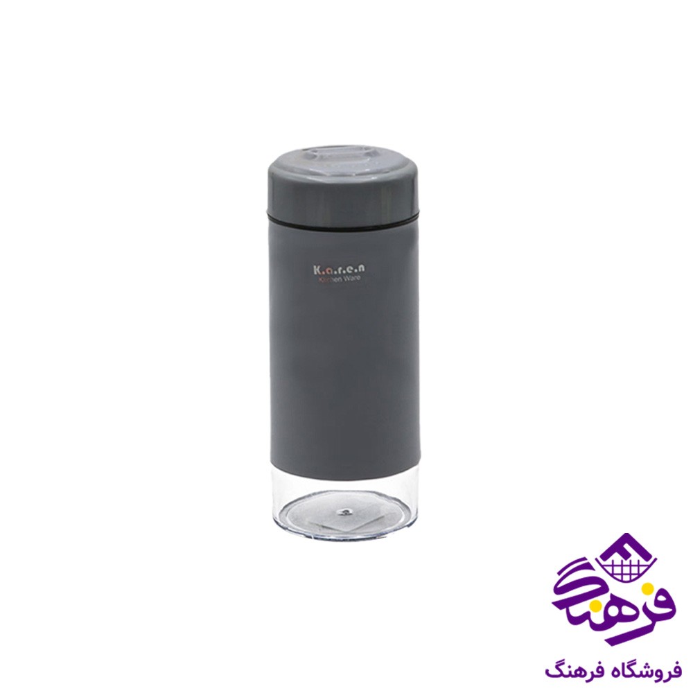 ادویه پاش کندی درب استیل سایز 8 