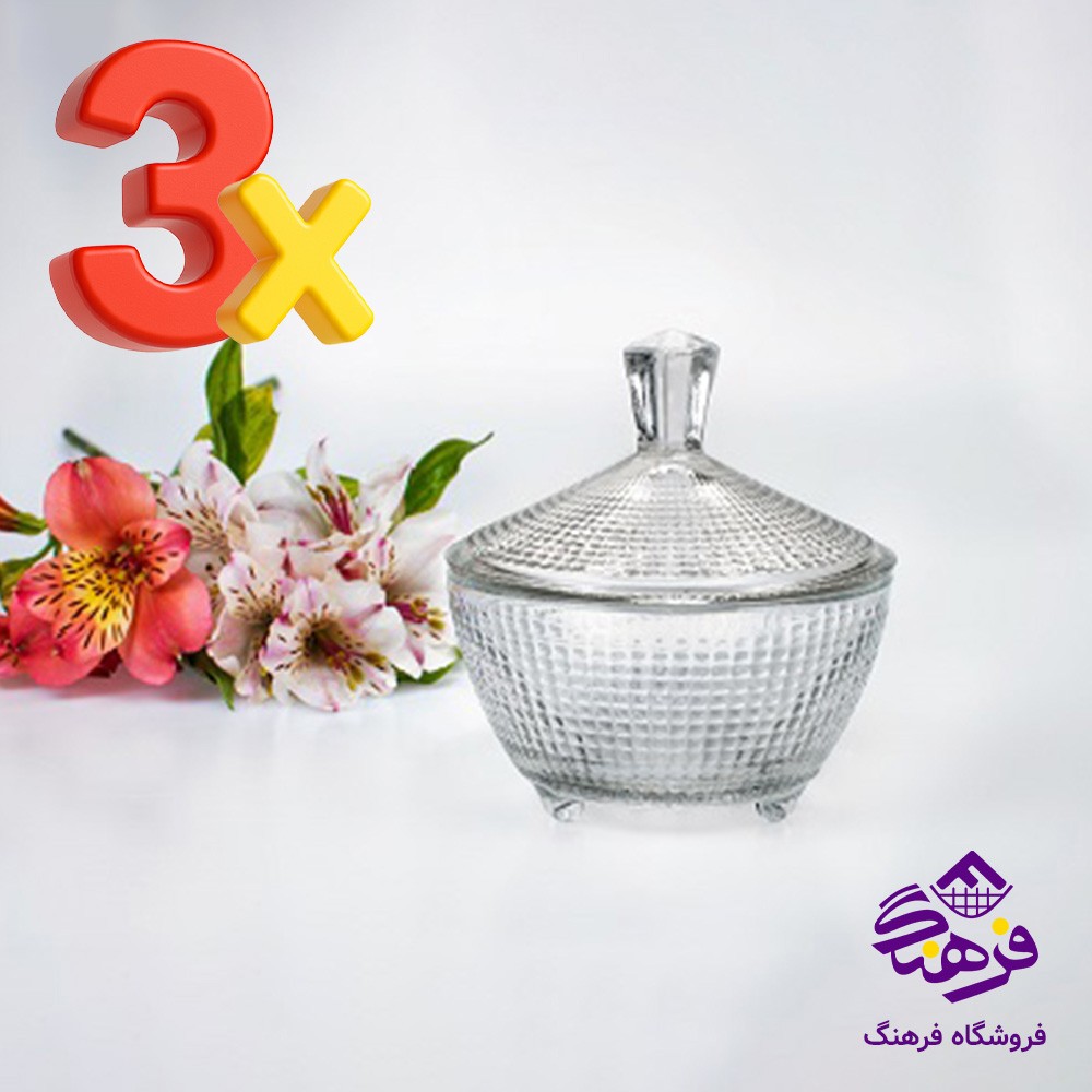 قندان ونیز فانتزی 3 عددی 