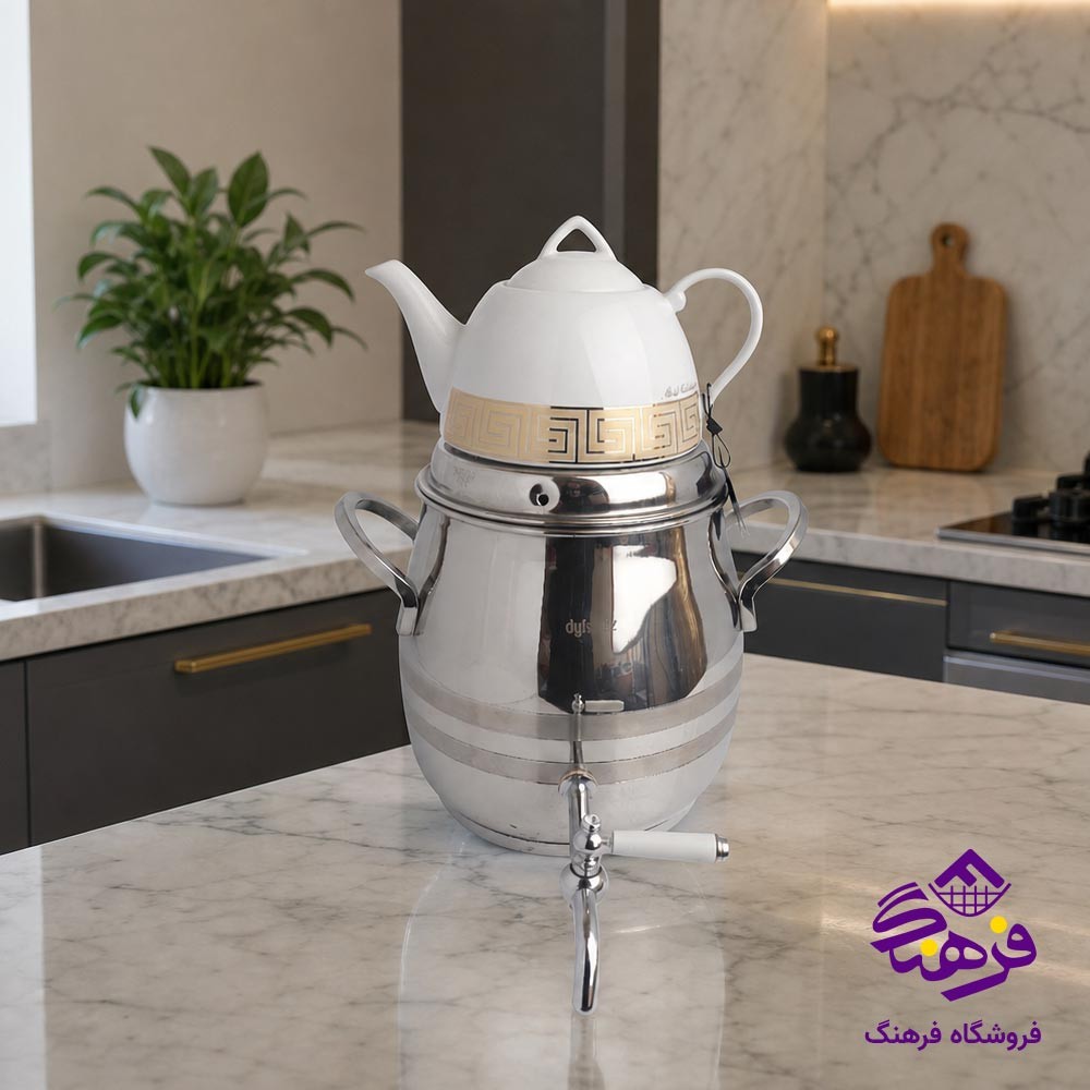 کتری قوری نفیس مدل دیلماز لوکس 3023