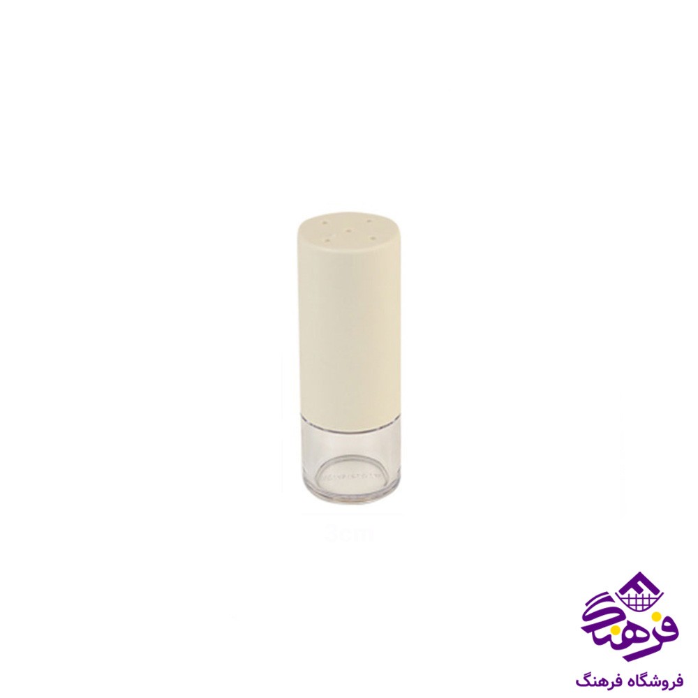 ادویه پاش کندی درب استیل سایز 8 