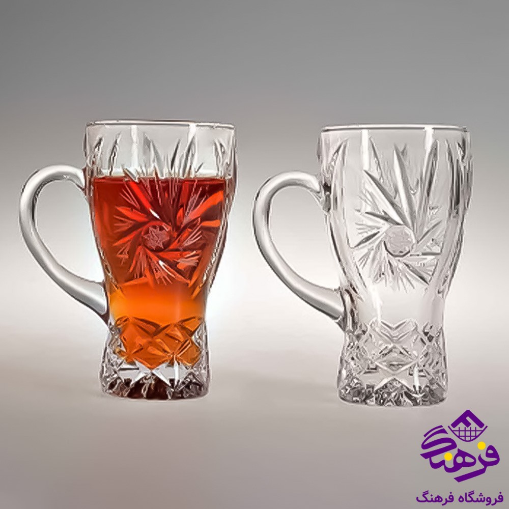 استکان سان استار نيو دسته دار کادو کاوه 6دک