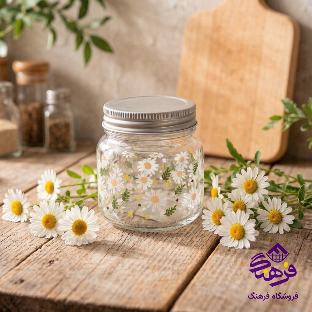 بانکه بلور کاوه مدل رژینا درب فلزی سایز 8 چاپی 