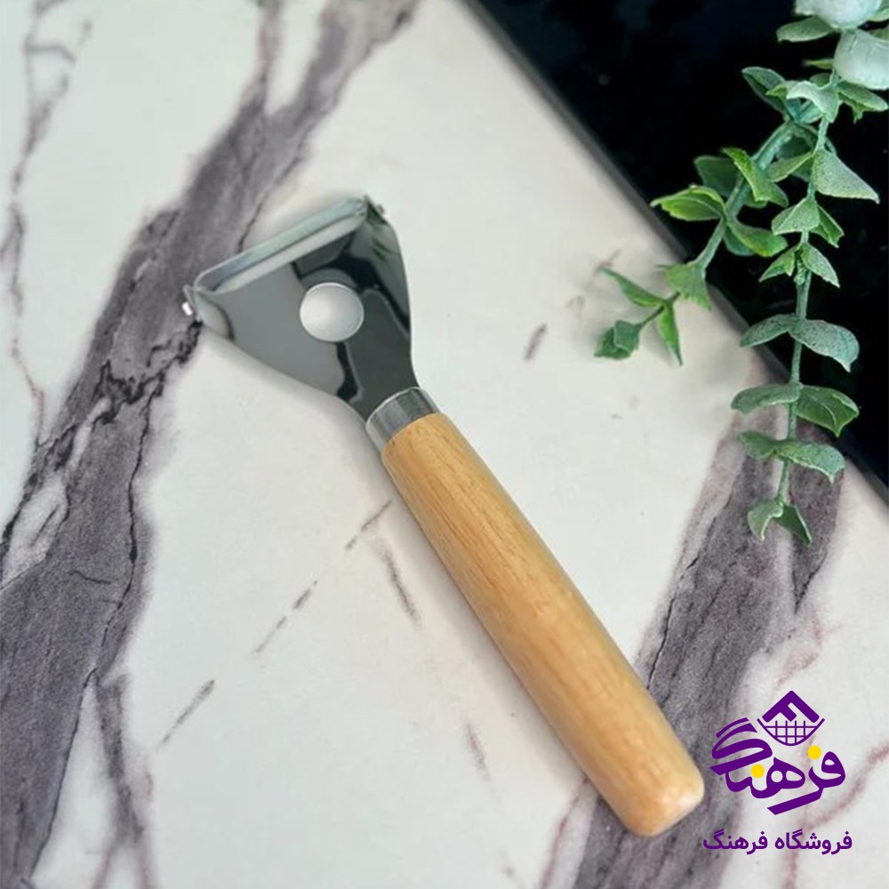 پوست کن دسته چوبی ف2