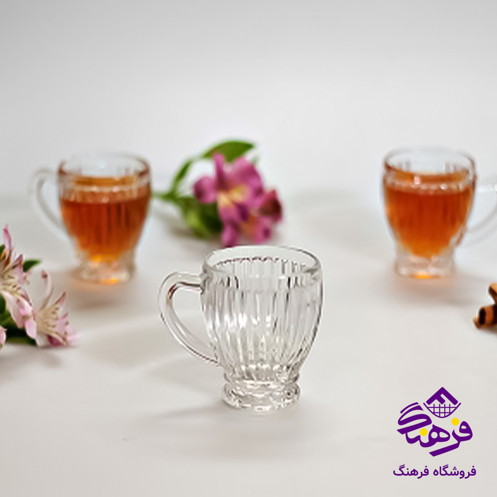 فنجان کریستال کادو کاوه (6دک)