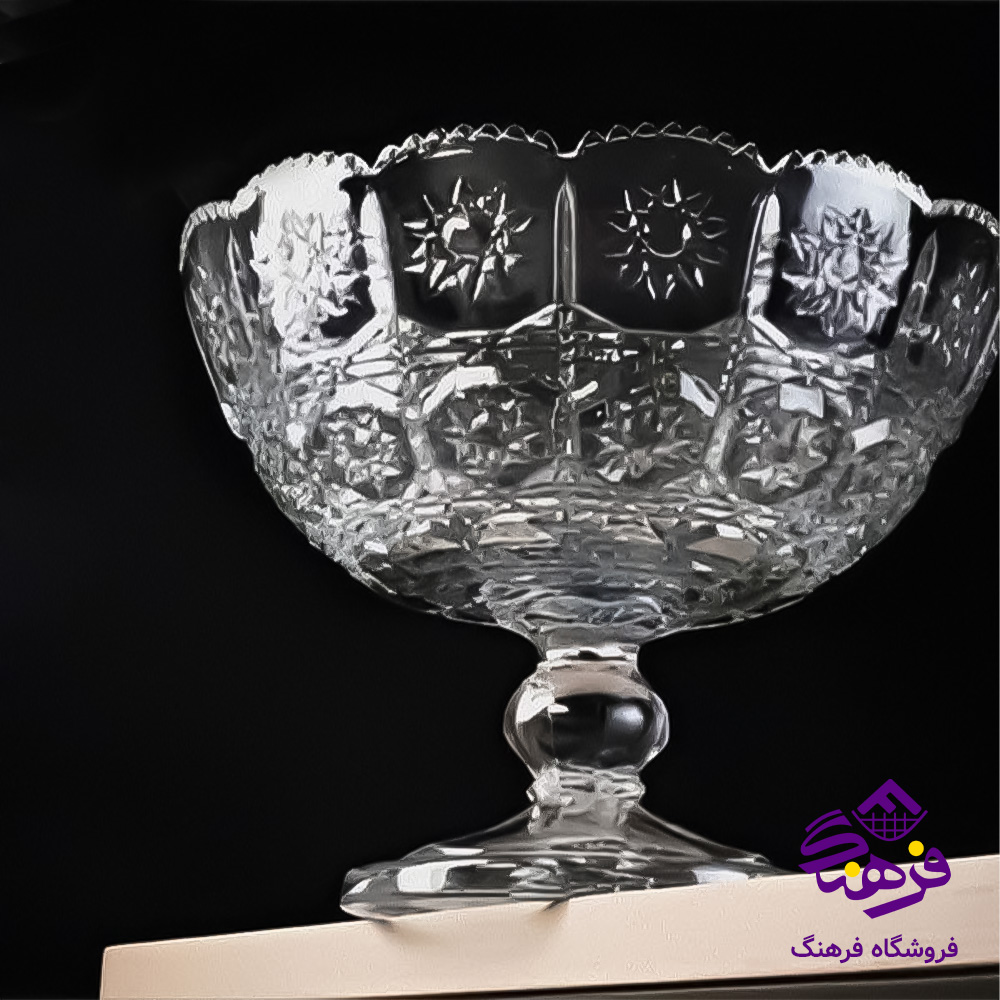 کاسه اجیل فلورانس پایه دار کادو اصفهان (4دک) 141