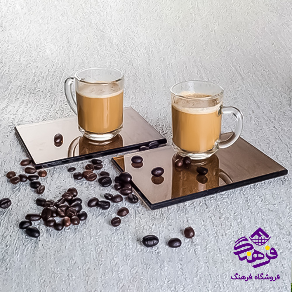 لیوان اذرخش دسته دار شیرینگ کاوه (6دک)