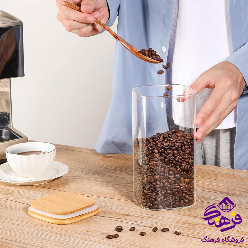 خرید بانکه زيبا کوکونات درب چوبی سایز 1 