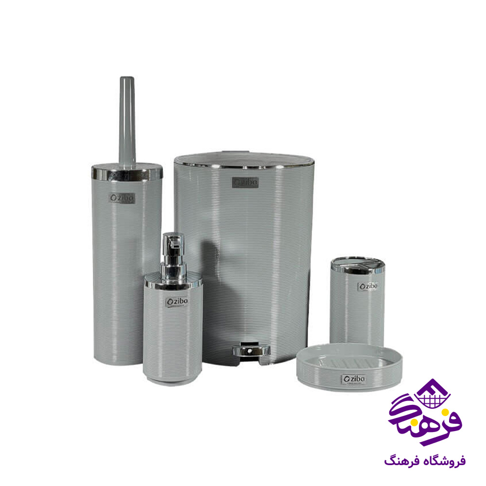 ست سرویس بهداشتی لیمون طرح گل