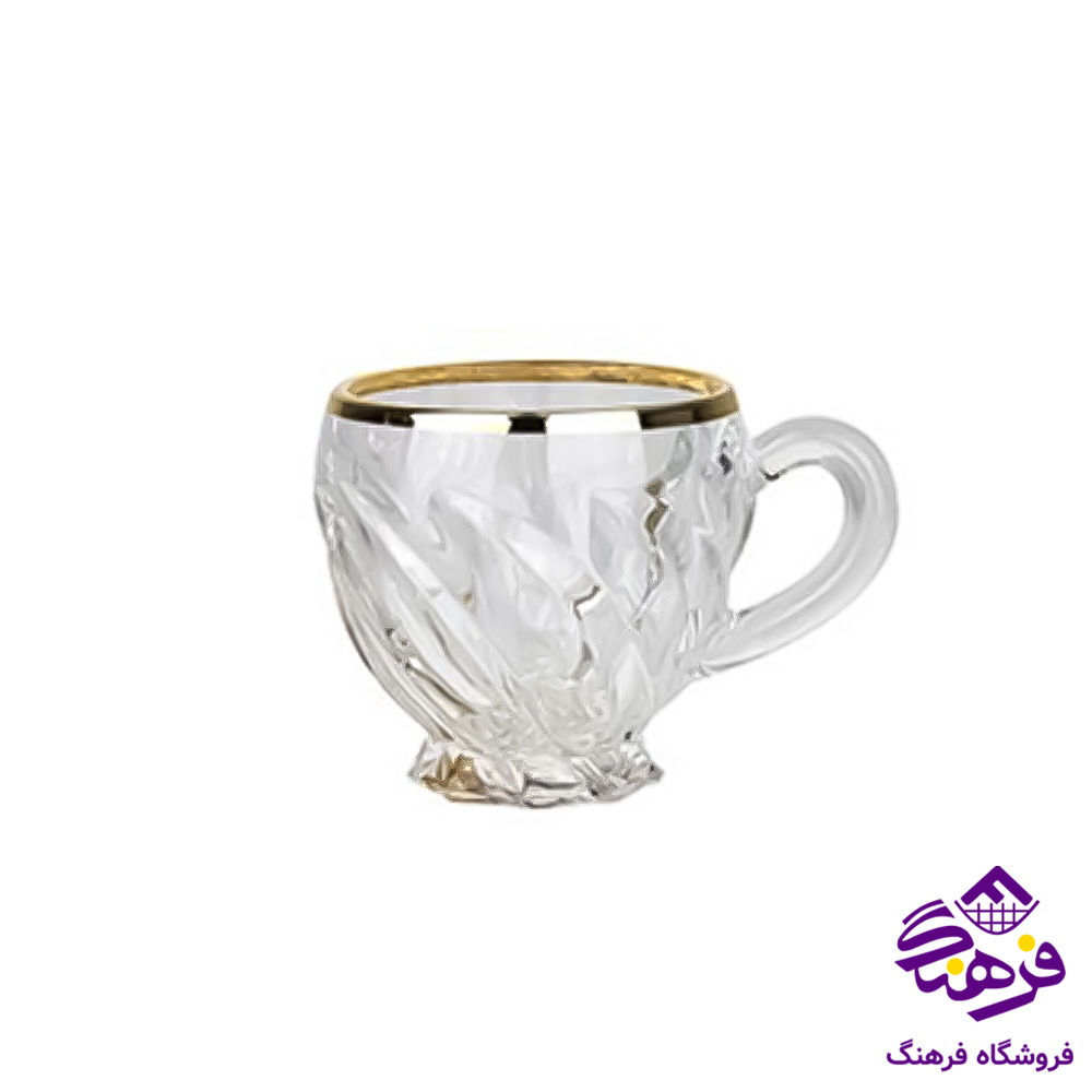 فنجان چين ورمونت 5085 لب طلا
