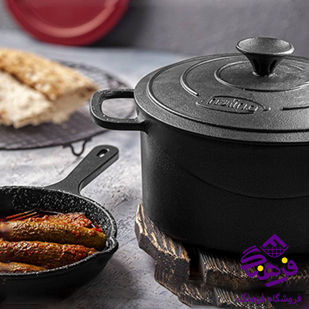 قابلمه چدن نالینو سایز Feleti 24