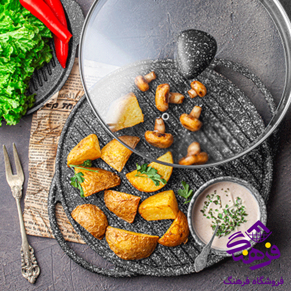 نالينو تابه چدن سایز Spiza 28 دربدار