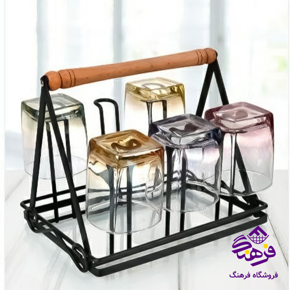 جالیوانی ایده رومیزی دسته چوبی N 408