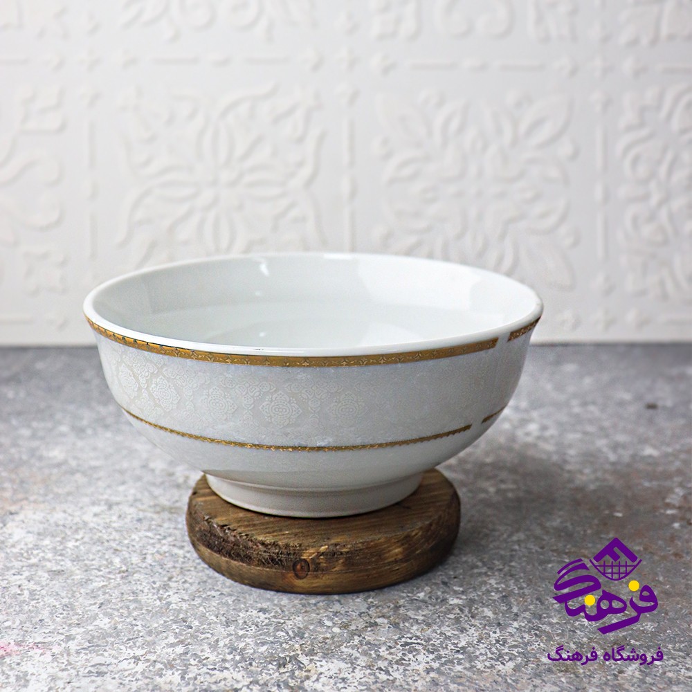 کاسه ابگوشت پارس 1806 طلایی گرد 07 8دک