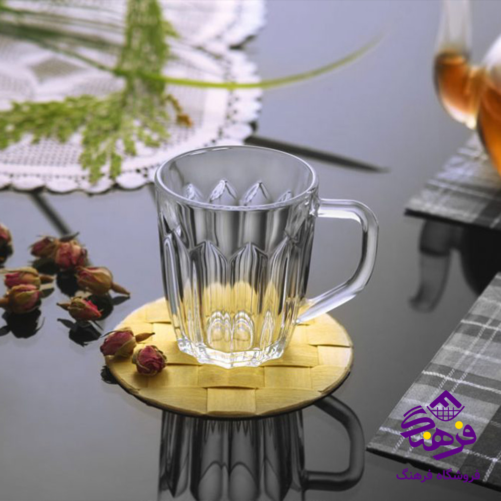 نیم لیوان دسنی دسته دار کادو اصفهان 8دک 499