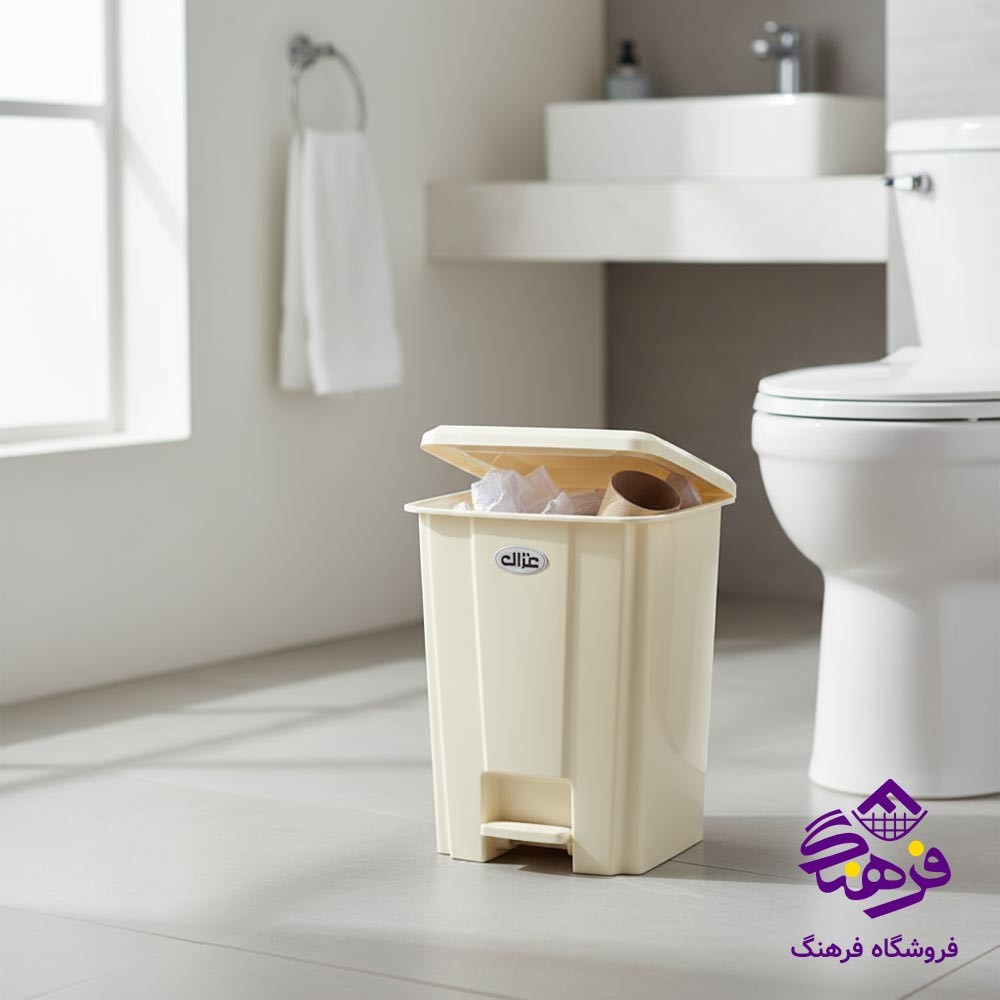 سطل باران پدالي گرد کوچک