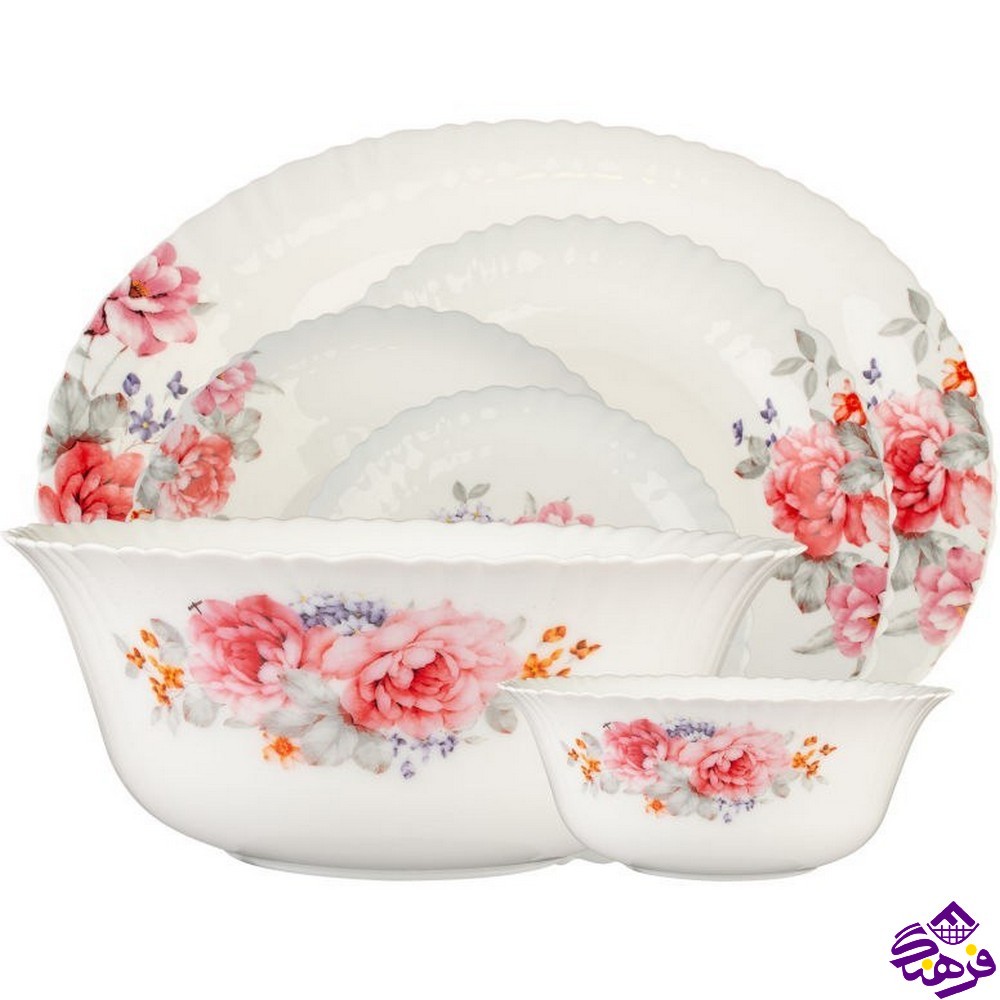 سرويس گلدن اپال 26پارچه مدل کنگره طرح سارا