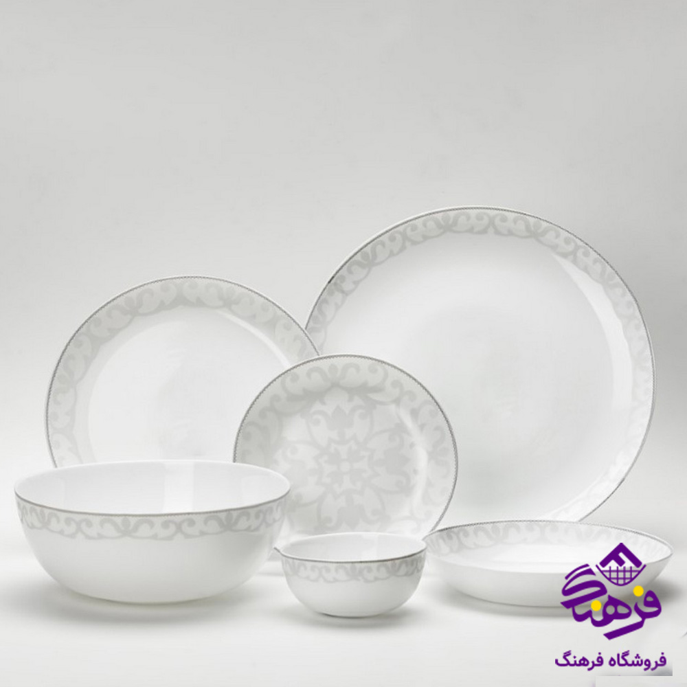 سرويس 26پارچه ديوالي 50030 صدفي گلدن اپال