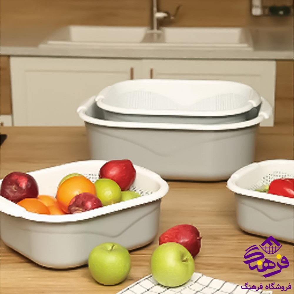 ابکش لگن باران 8پارچه 4گوش