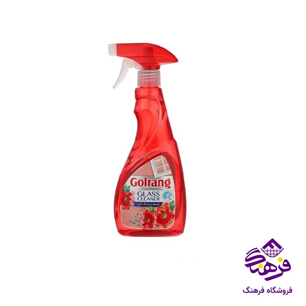 شیشه شوی گلرنگ قرمز 500 گرمی