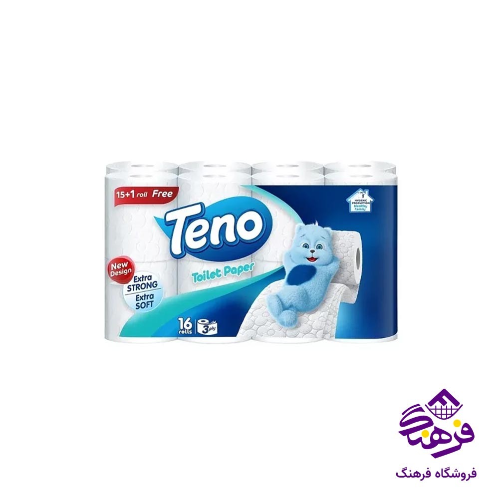 دستمال توالت تنو (16 عددی)